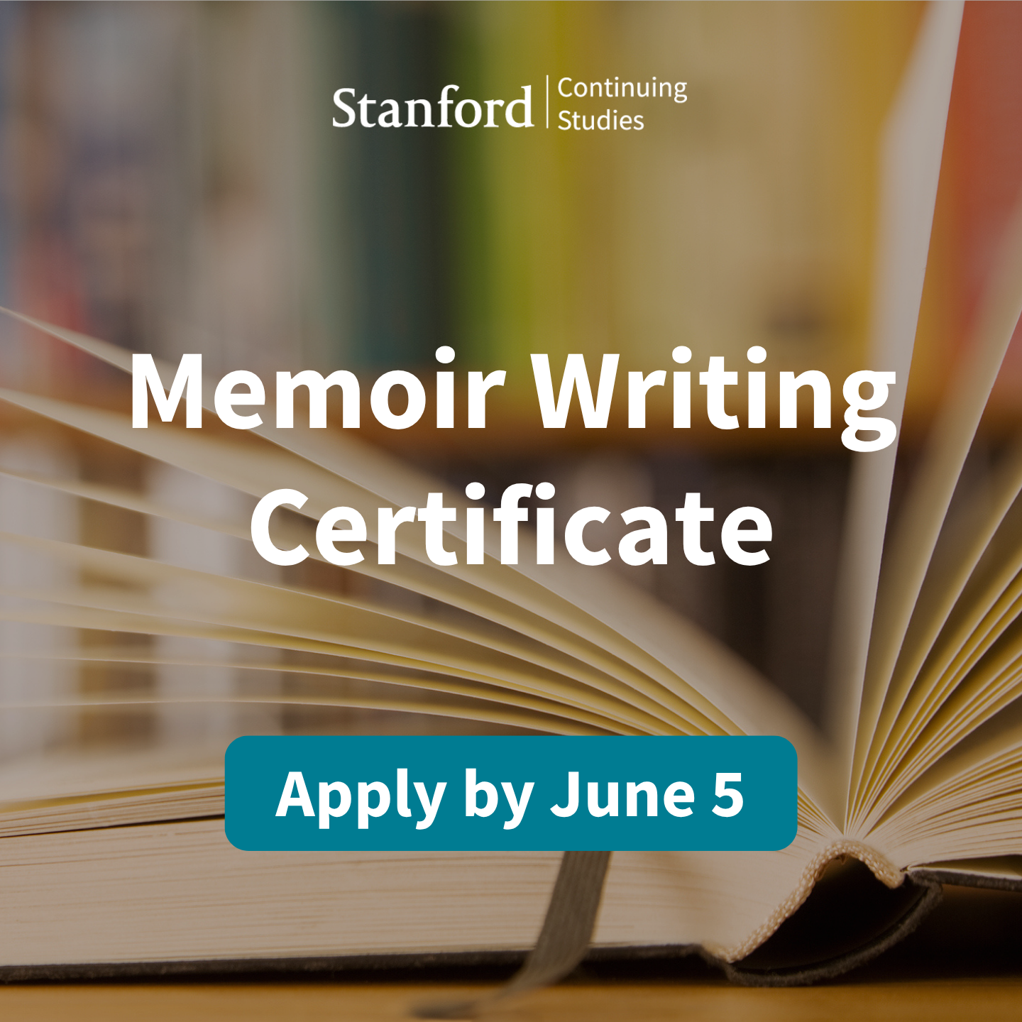 Stanford Continuing Studies Facebook ad