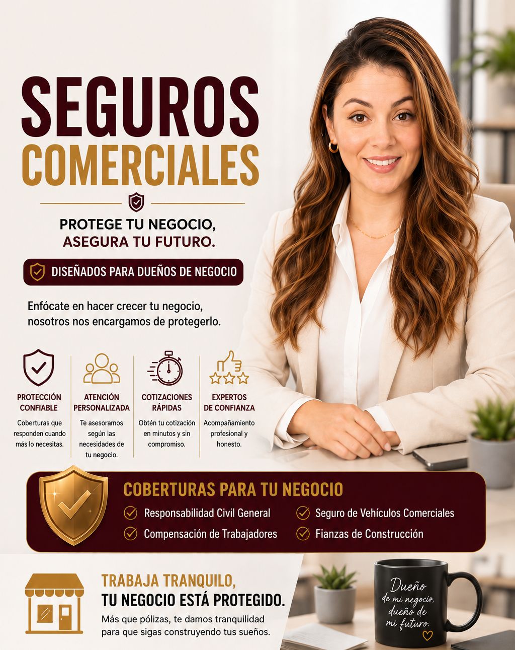 Way Maker Commercial Insurance Facebook ad