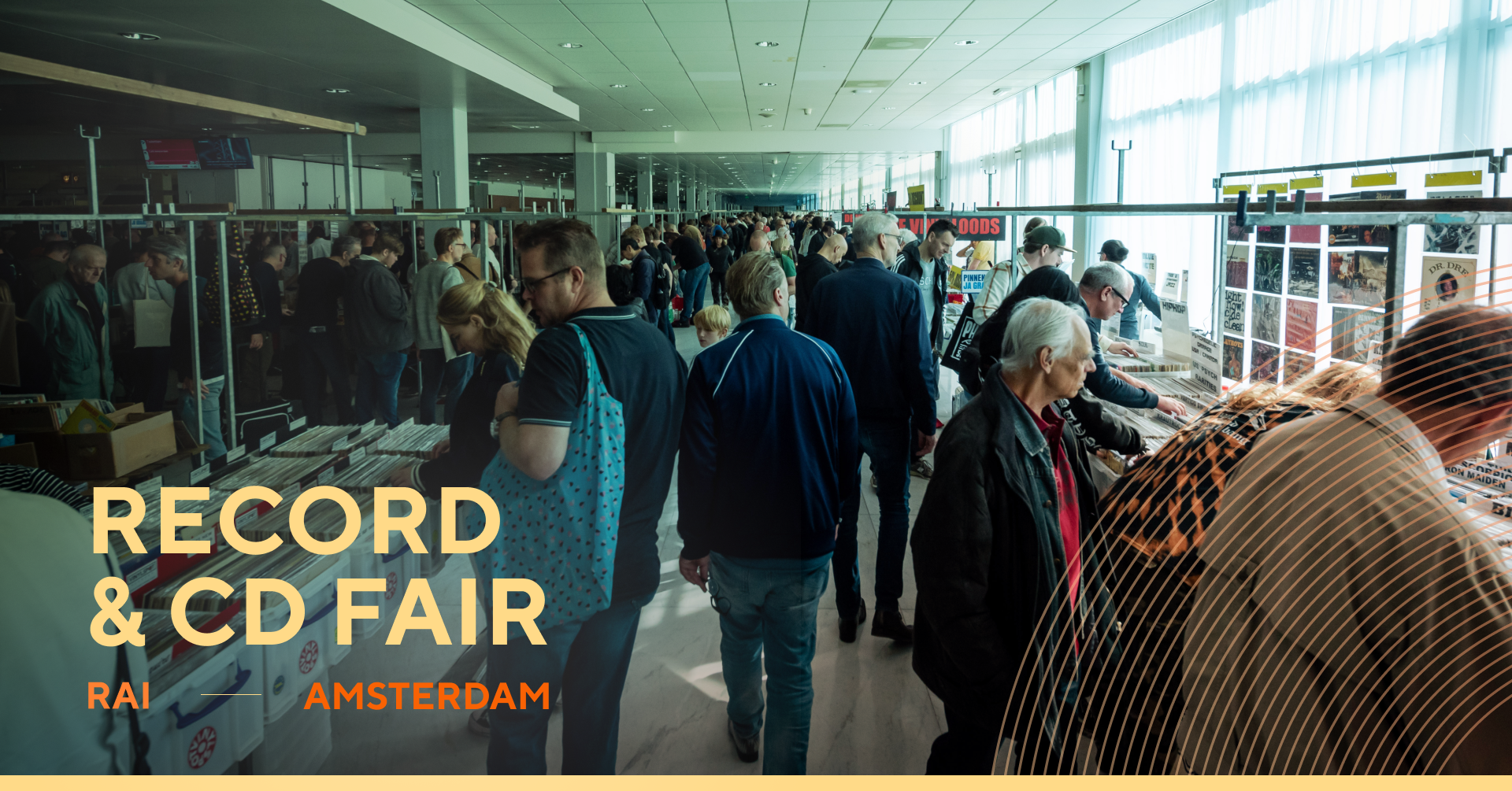 RecordPlanet Facebook ad: Record & CD Fair Amsterdam