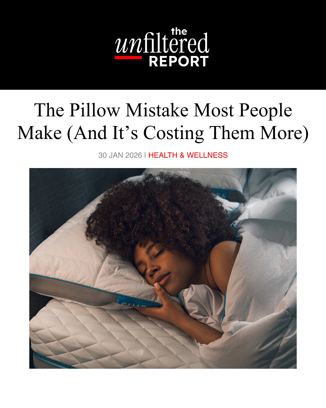 The Unfiltered Report Facebook ad