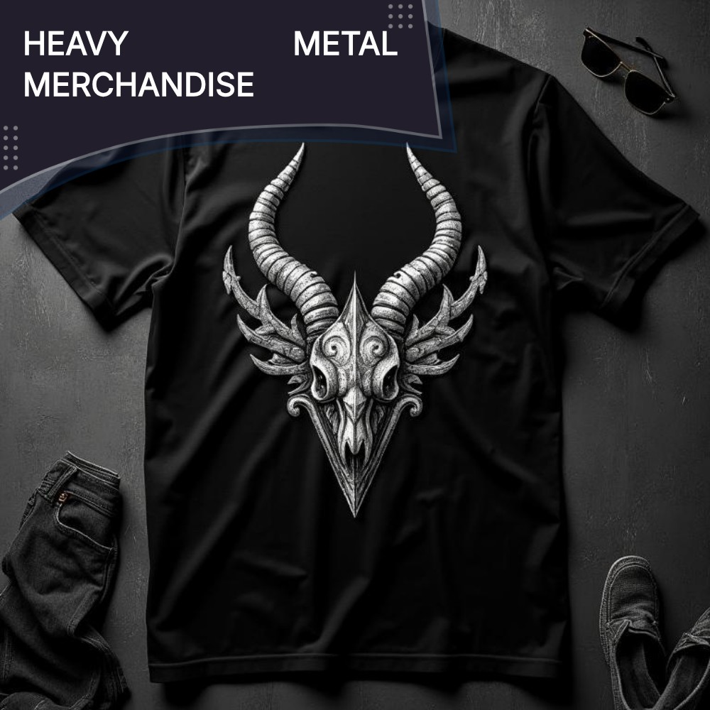 Serene Scribe Trending Facebook ad: Heavy Metal Merchandise!