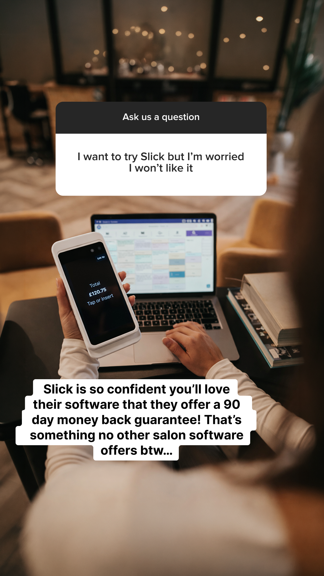 Slick Facebook ad