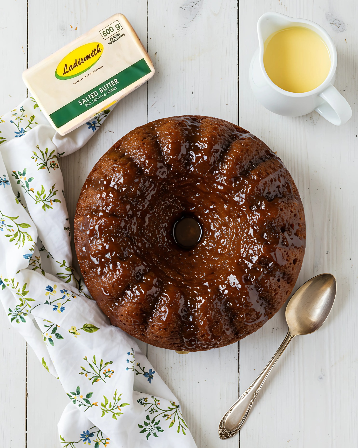 Ladismith Cheese Facebook ad: Winter Warmer Recipe: Self-Saucing Sticky Toffee Pudding