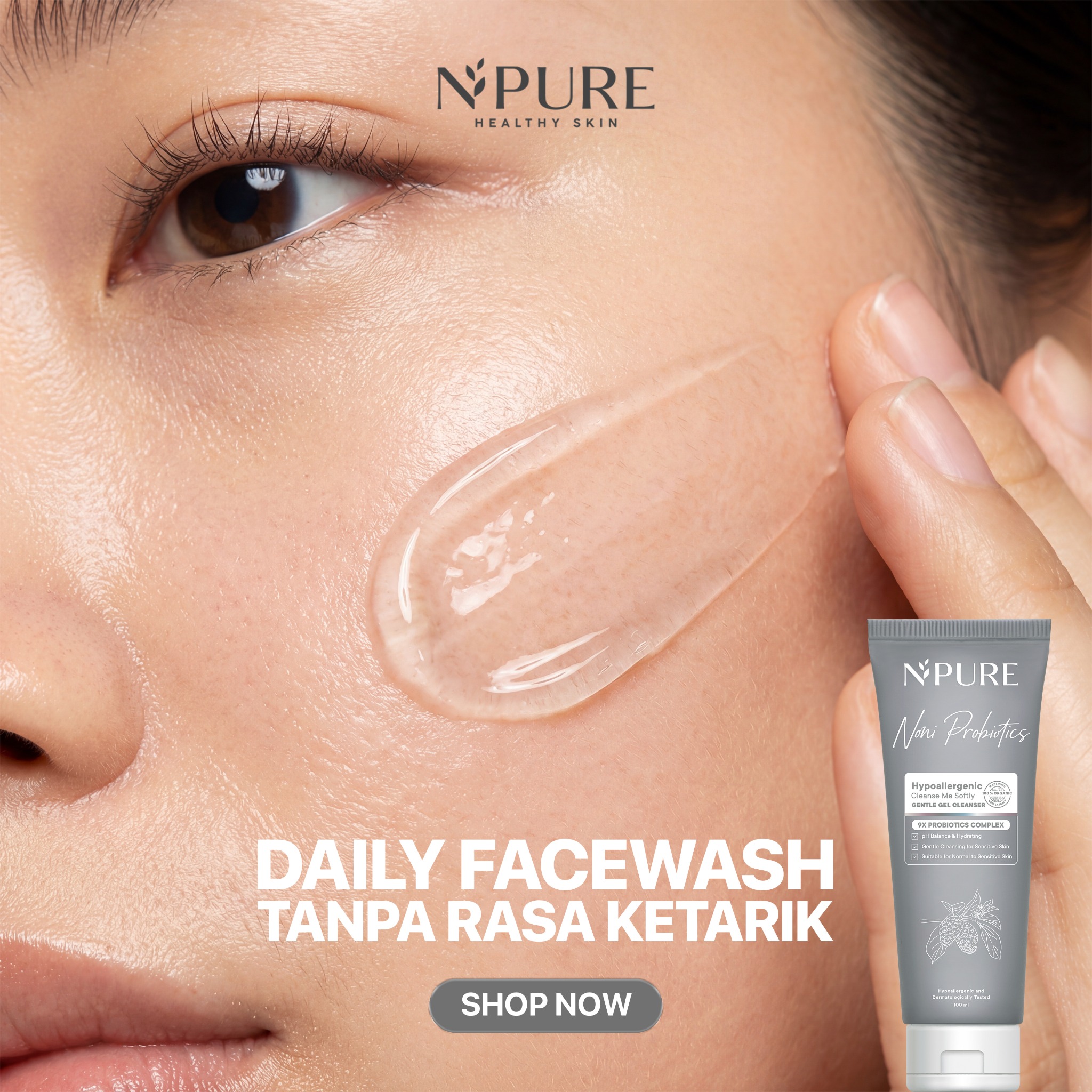 Npure Skincare Facebook ad