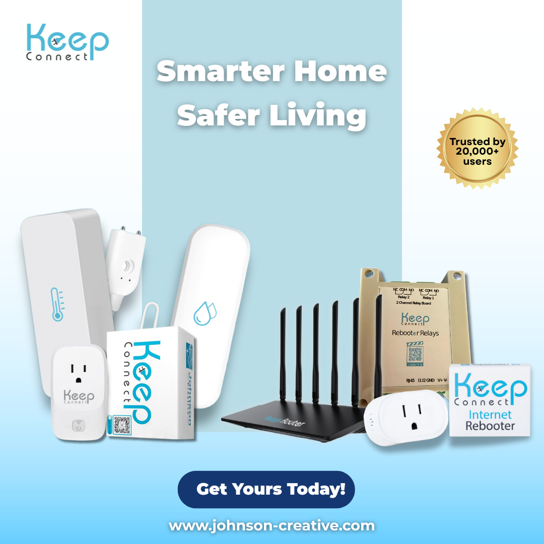 Johnson Creative Facebook ad: Want smarter home protection?