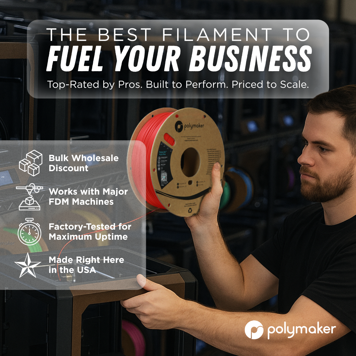 Polymaker Facebook ad