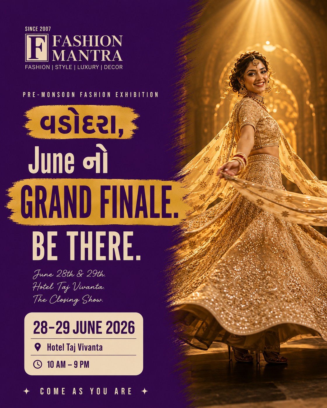 Fashion Mantra Exhibitions Facebook ad: Events