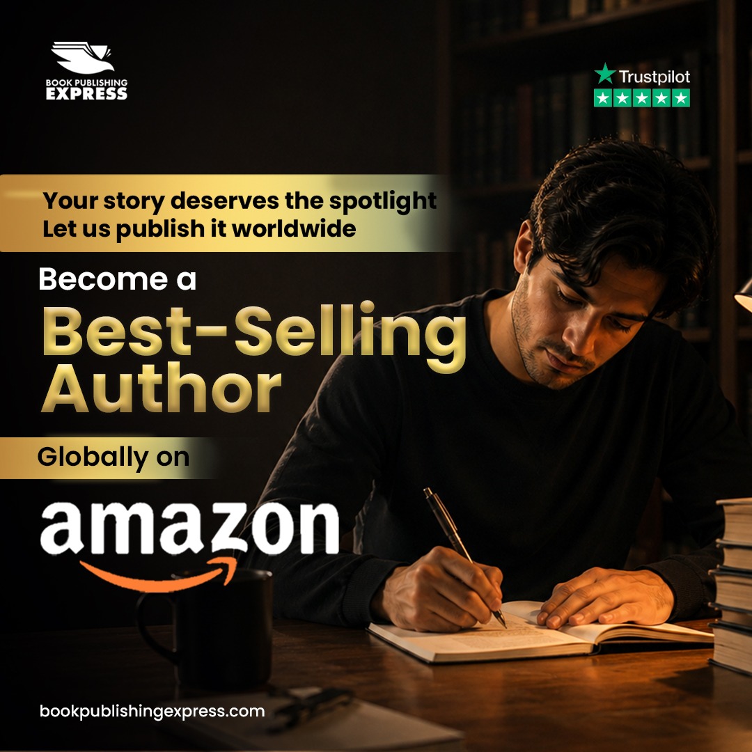Book Publishing Express Facebook ad: Your Story Deserves the Spotlight
