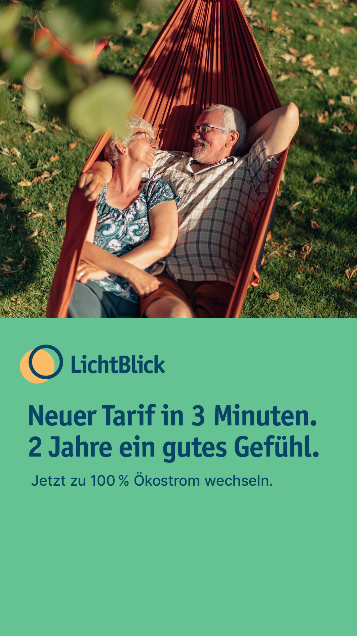 LichtBlick Facebook ad