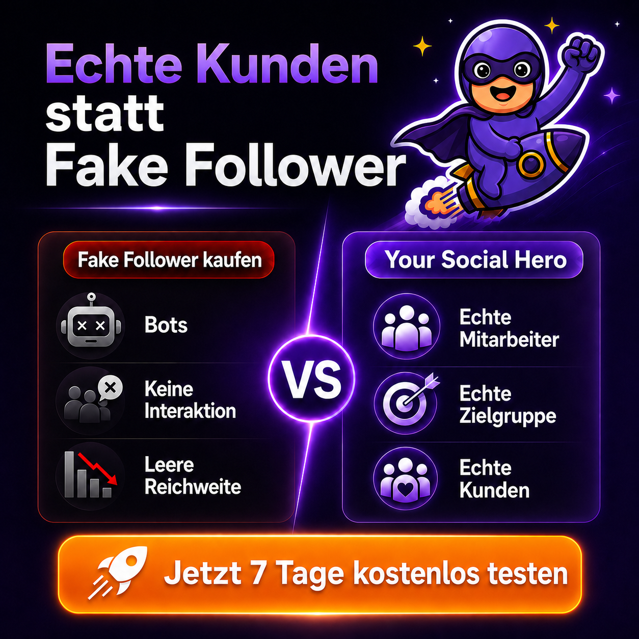 Yoursocialhero Facebook ad