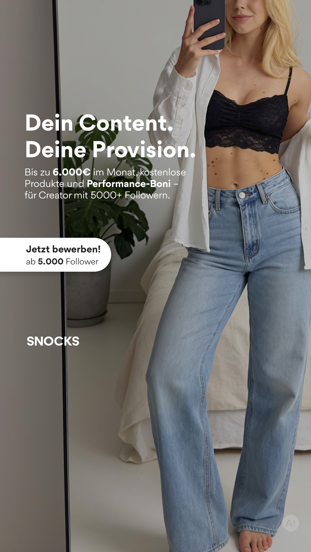 Snocks Facebook ad