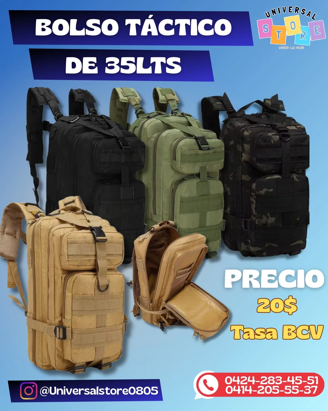 UniversalStore0805 Facebook ad: ¡EQUÍPATE CON LO MEJOR!