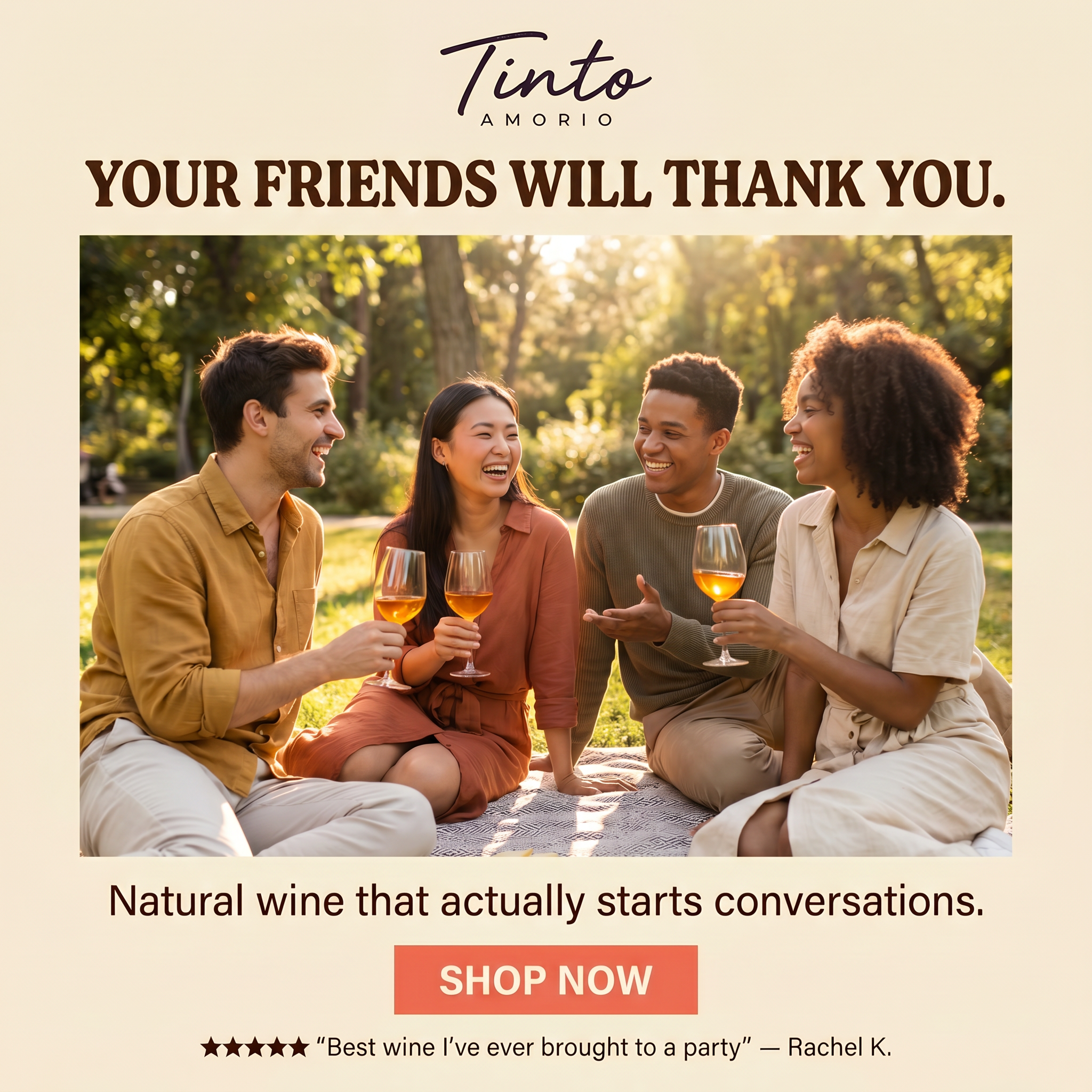Ceremxny Facebook ad: Wine, Reimagined