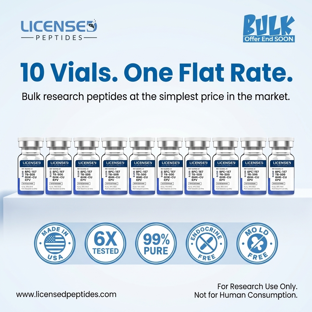 Licensed Peptides Facebook ad