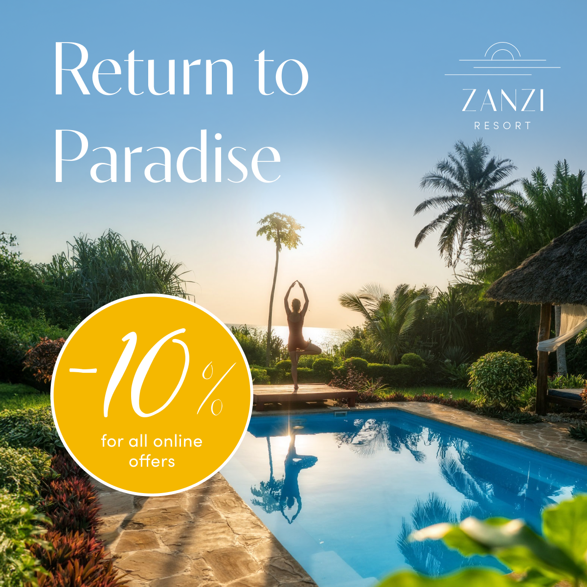 Zanzi Resort Facebook ad