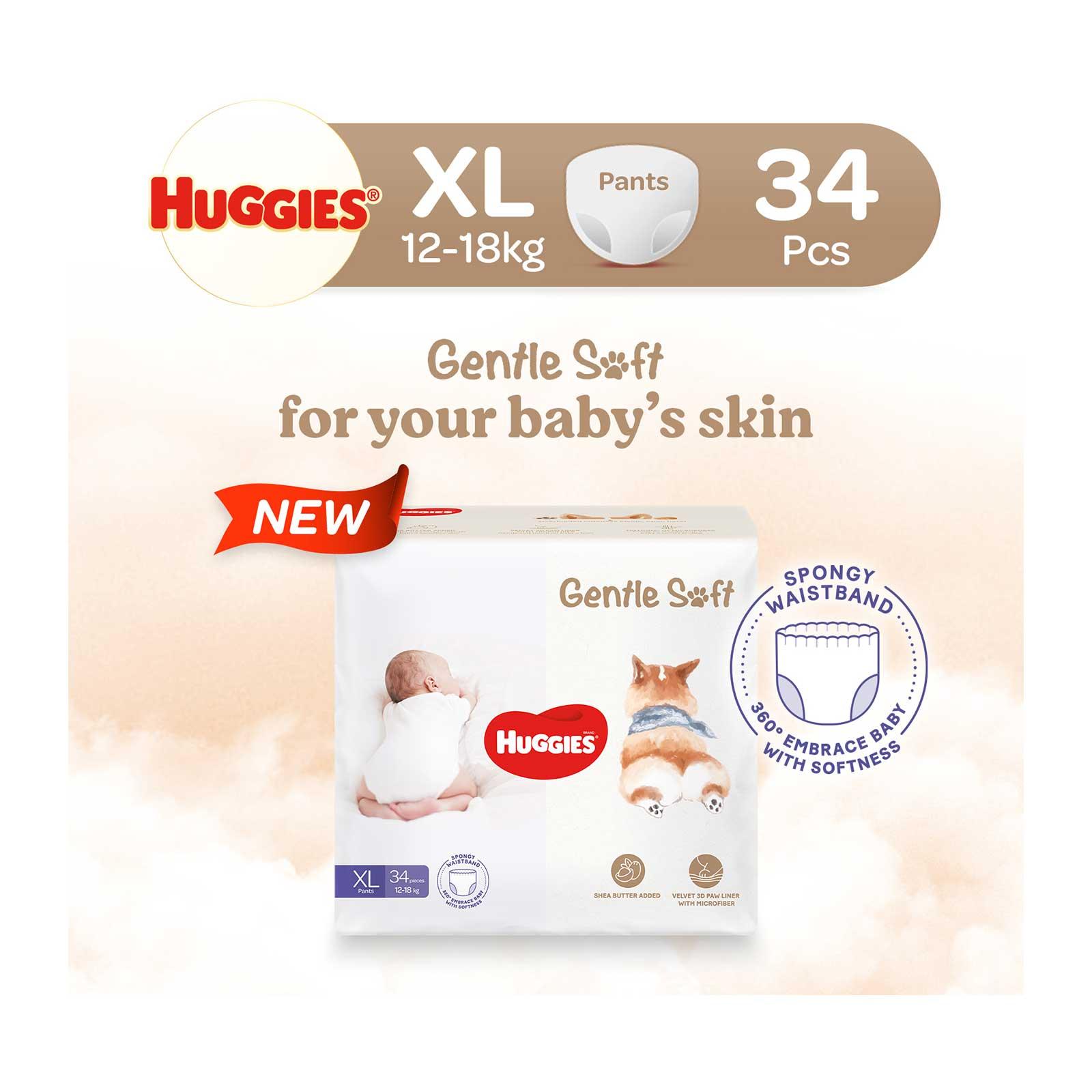 Huggies Singapore Facebook ad: 𝐇𝐮𝐠𝐠𝐢𝐞𝐬 is there to care for your baby’s…