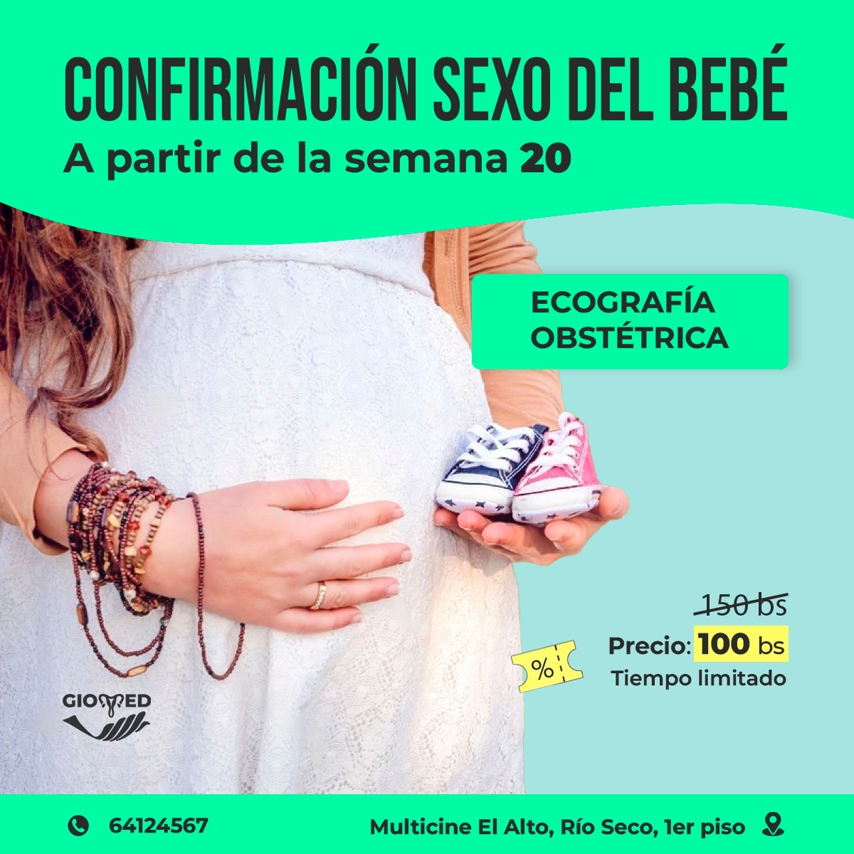 Giomed Facebook ad: Chatea con nosotras
