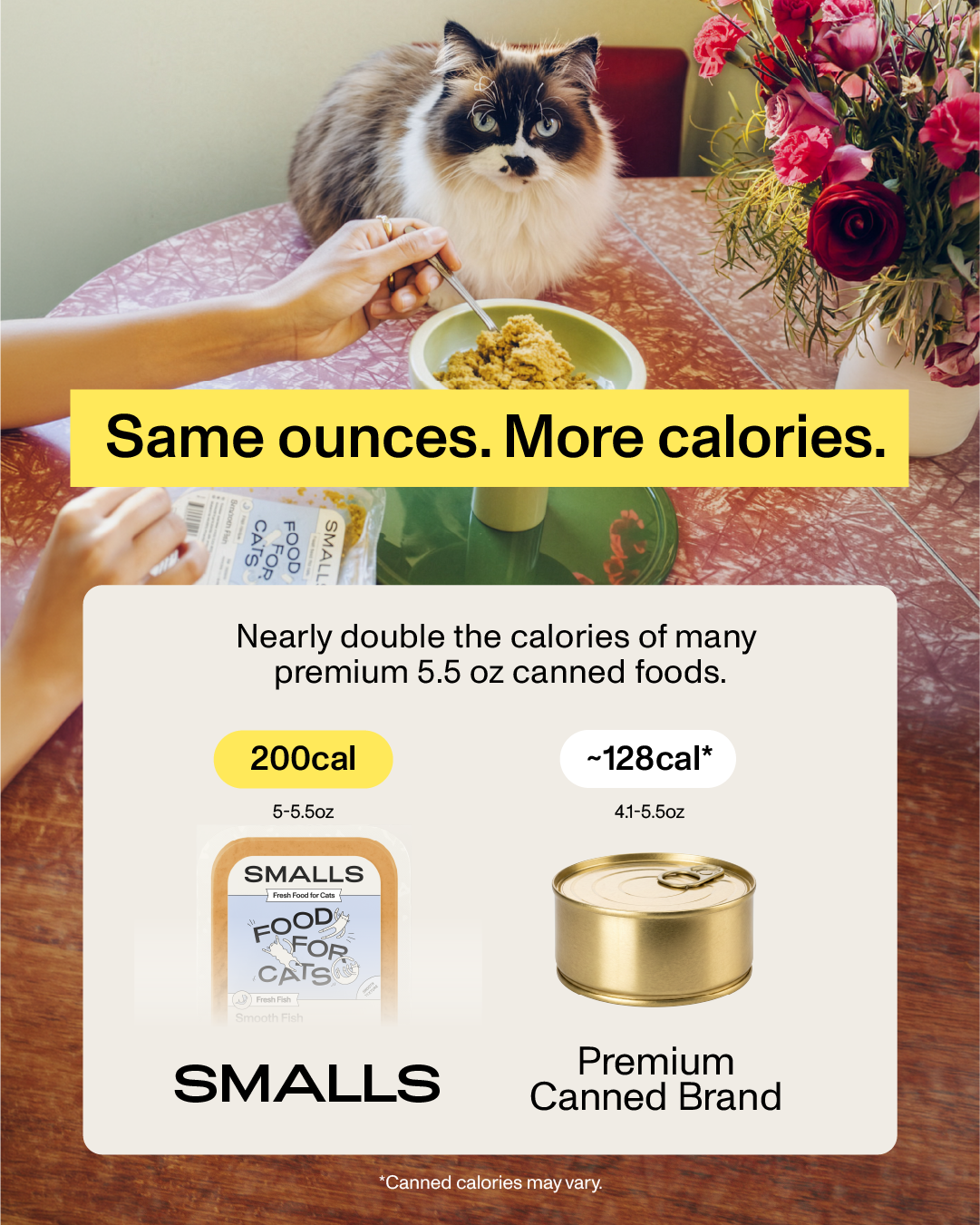 Smalls Facebook ad