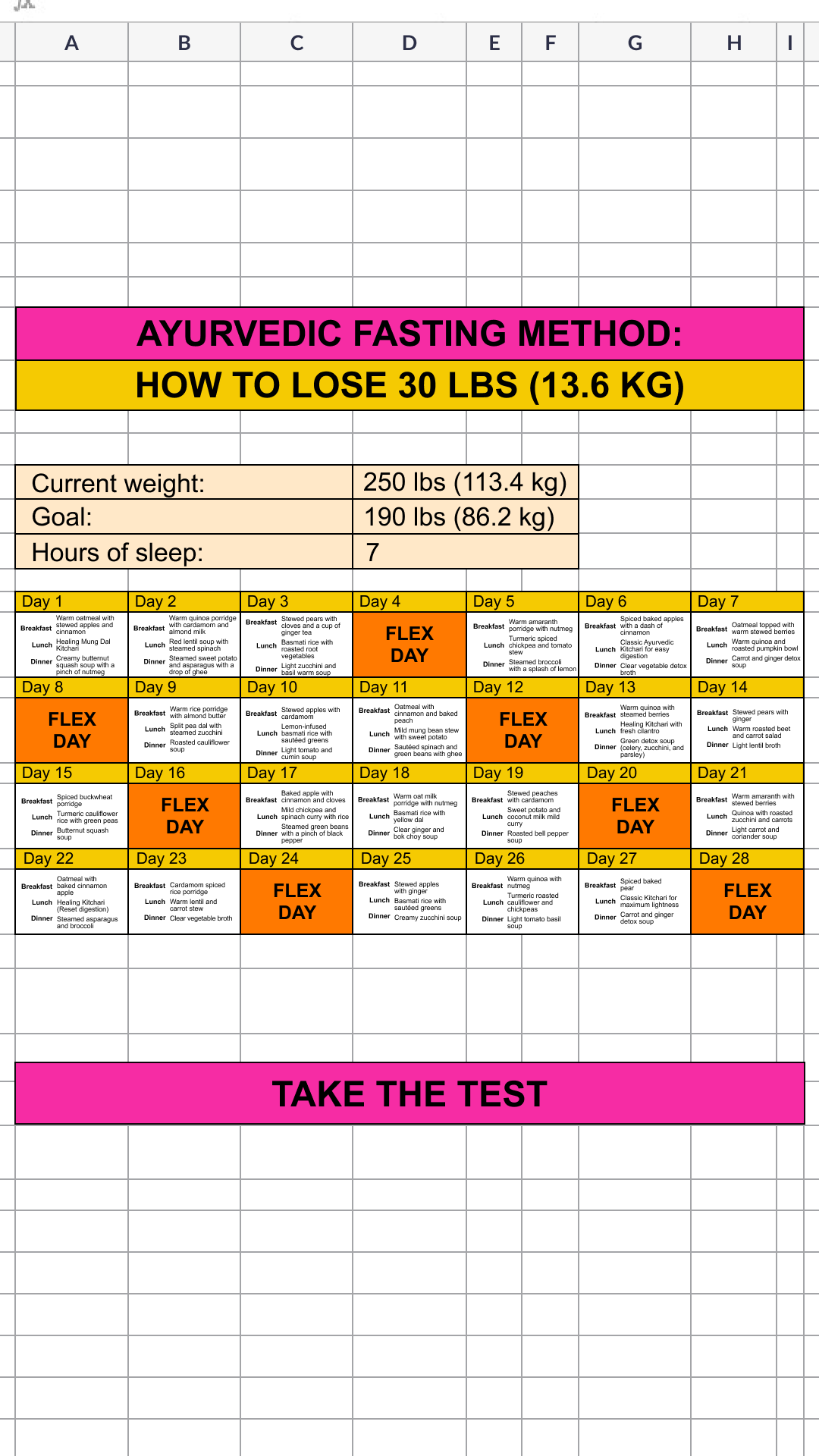 Simple Fasting App Facebook ad