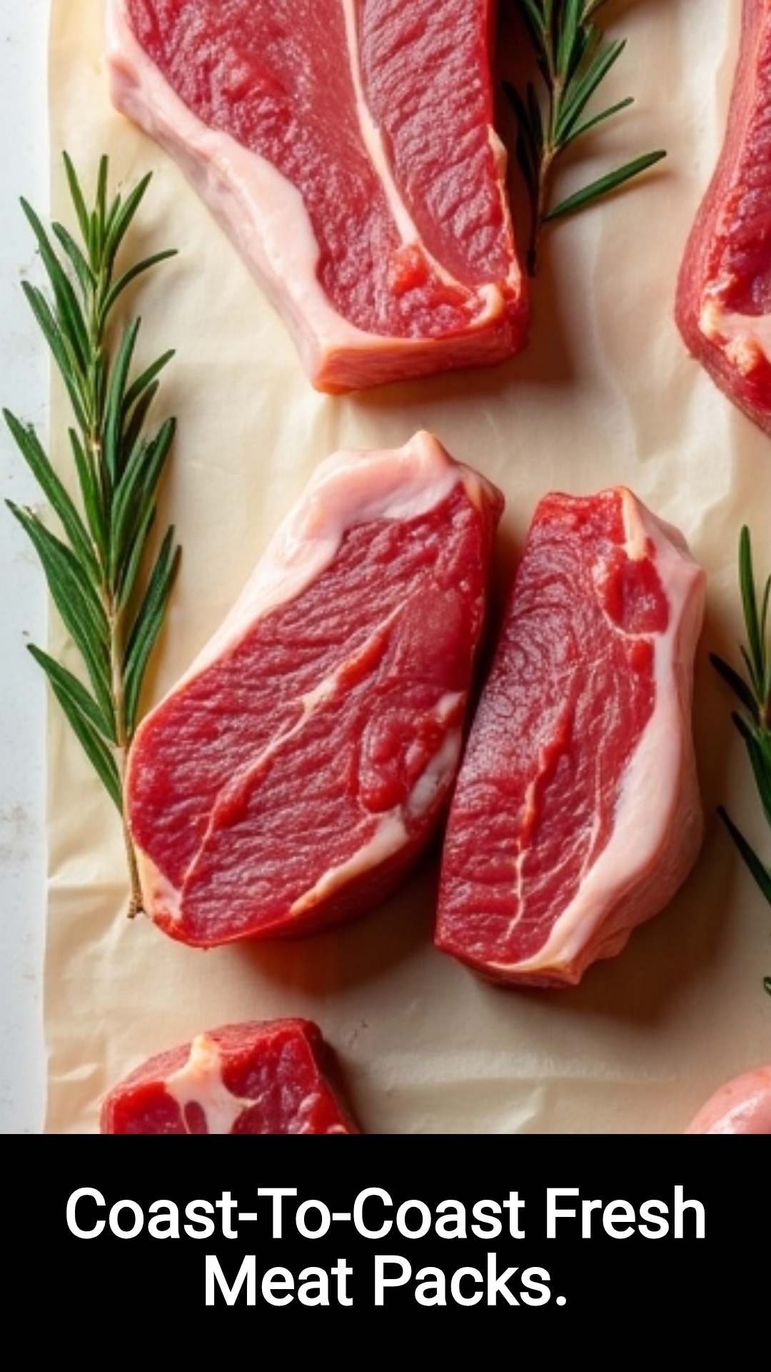 QuickSearches Blueprint Facebook ad: Nationwide Fresh Meat Delivery Packs!