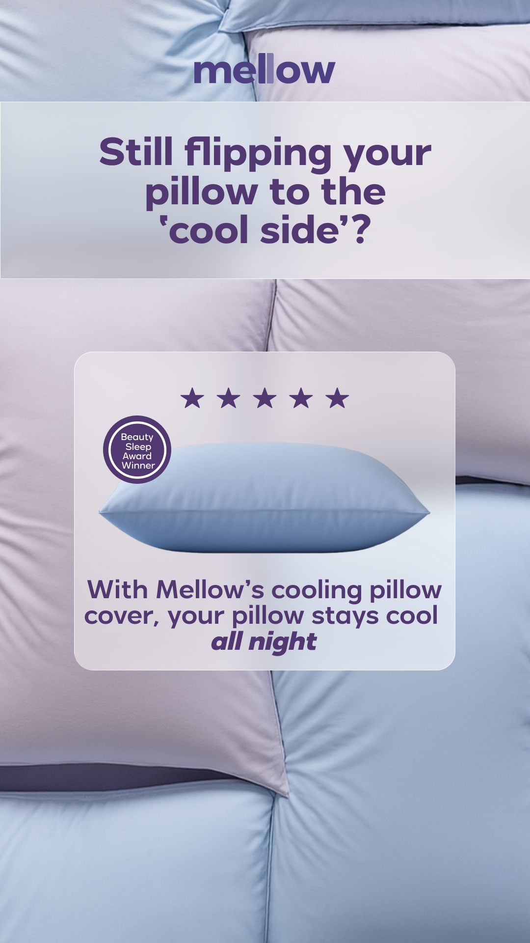 Mellow Pillows Facebook ad