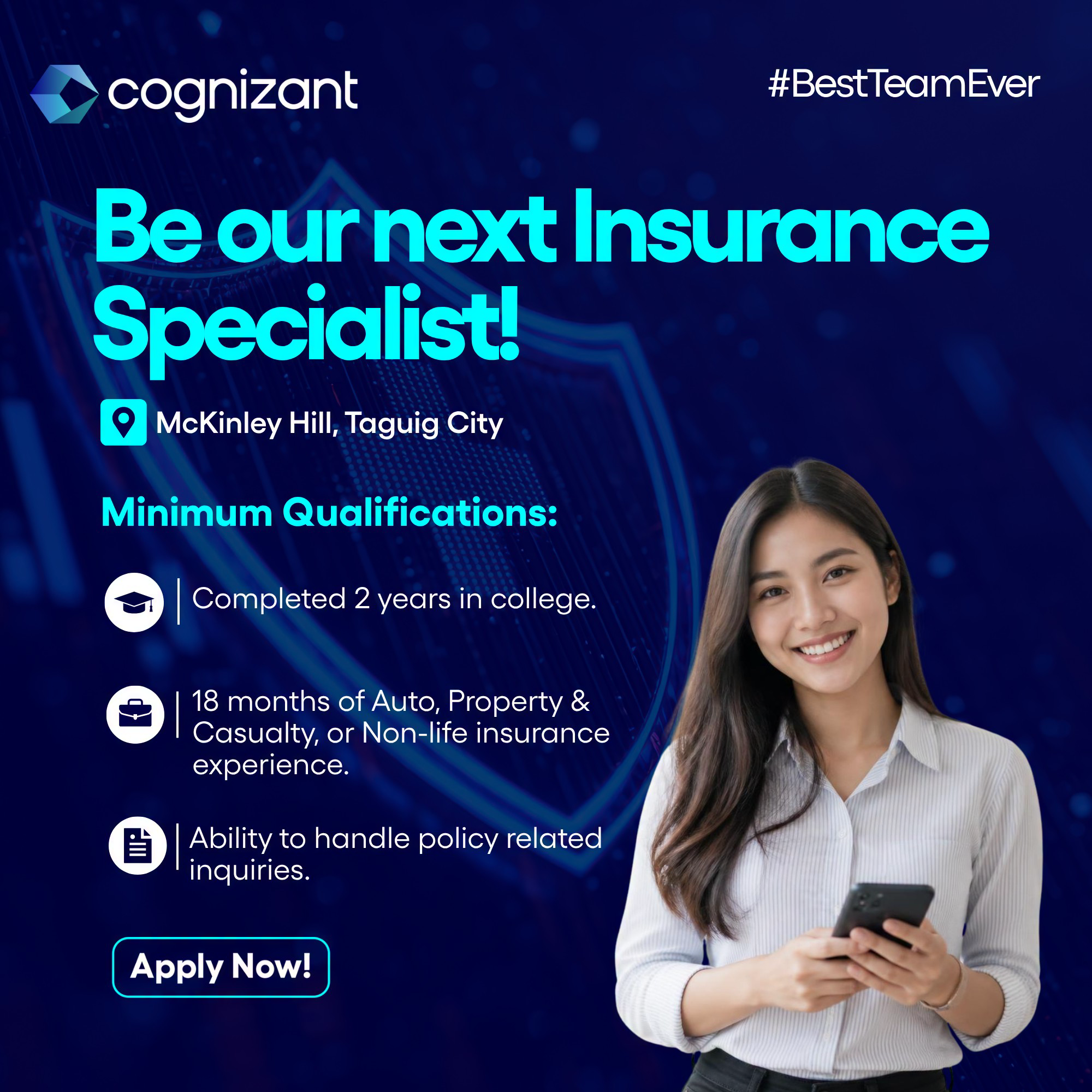 Cognizant Philippines Facebook ad