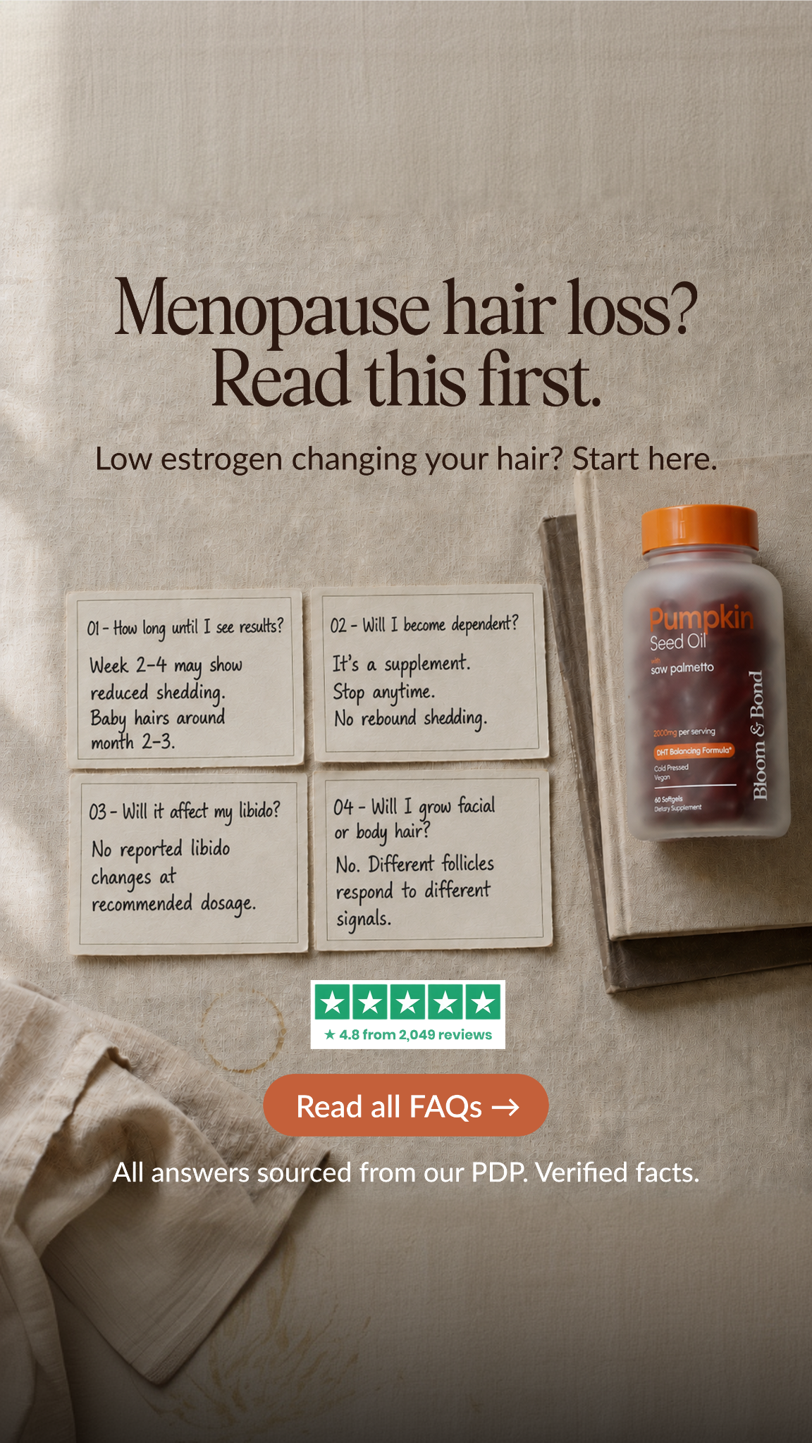 Bloom & Bond Facebook ad