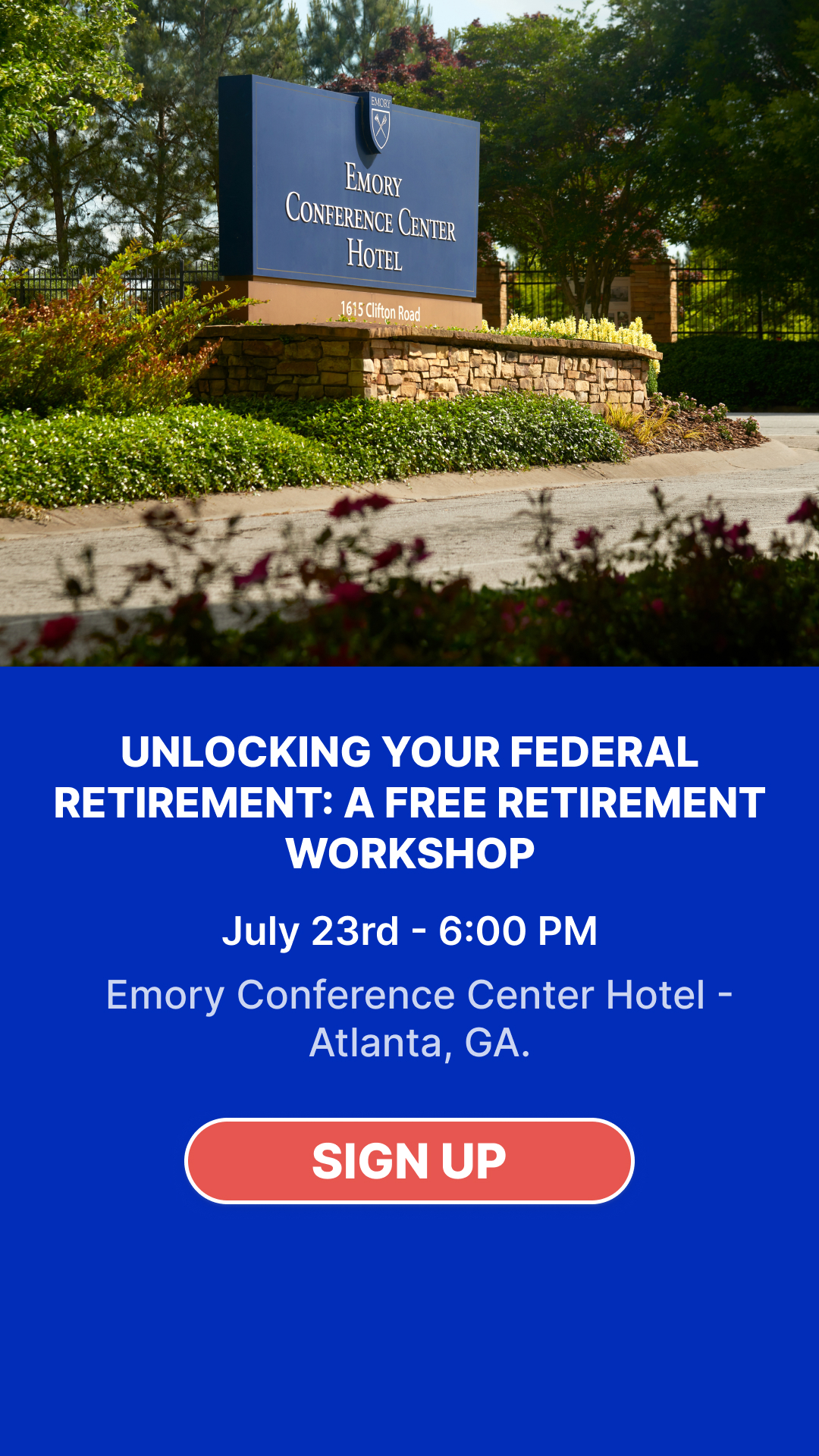 Federation of Federal Employee Benefit Advocates Facebook ad