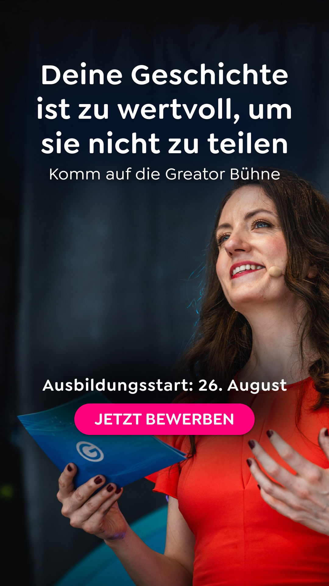 Greator Facebook ad