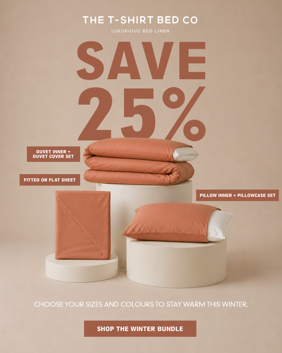 The T-Shirt Bed Co. Facebook ad
