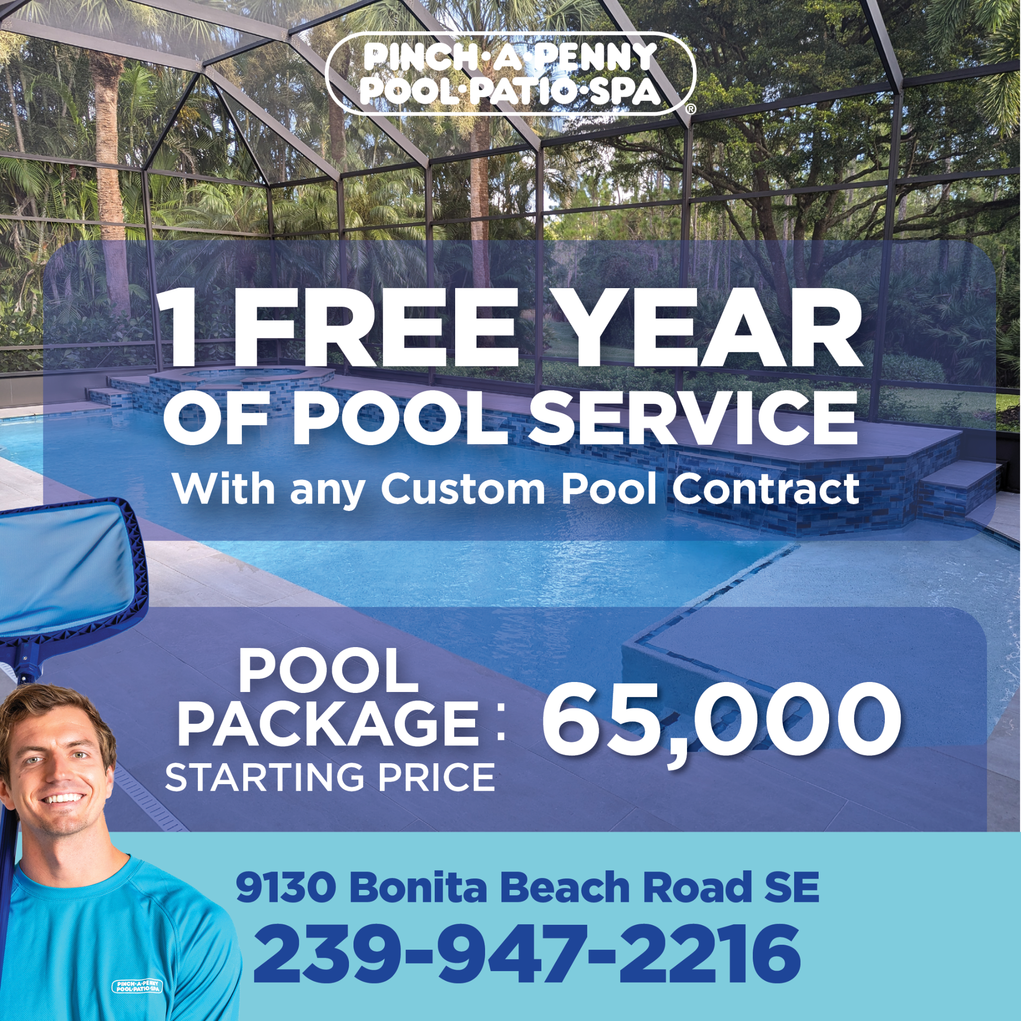 Pinch A Penny Pool Patio Spa Facebook ad