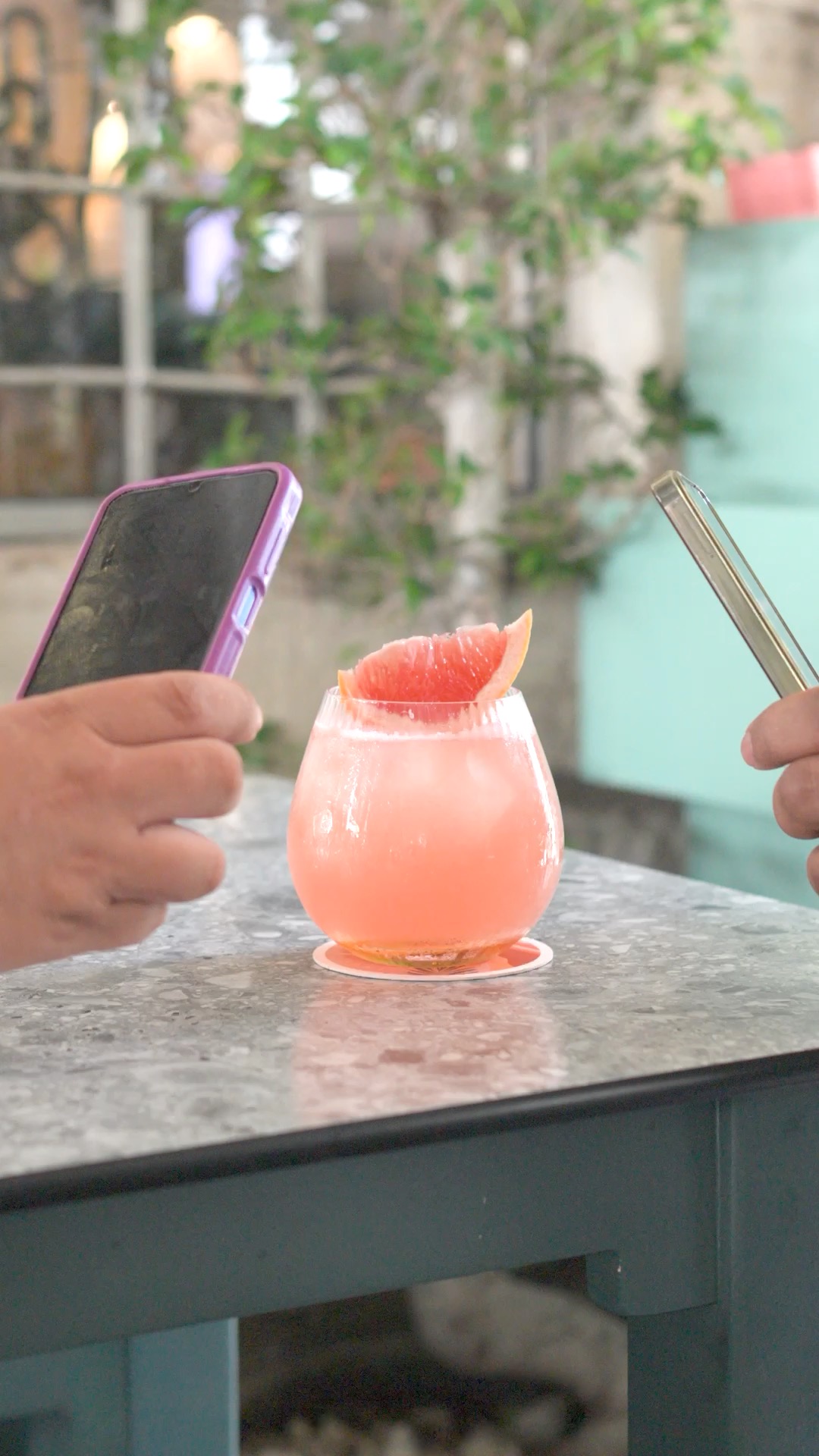 Ousia Facebook ad: Our Paloma Spritz has entered the room, and…
