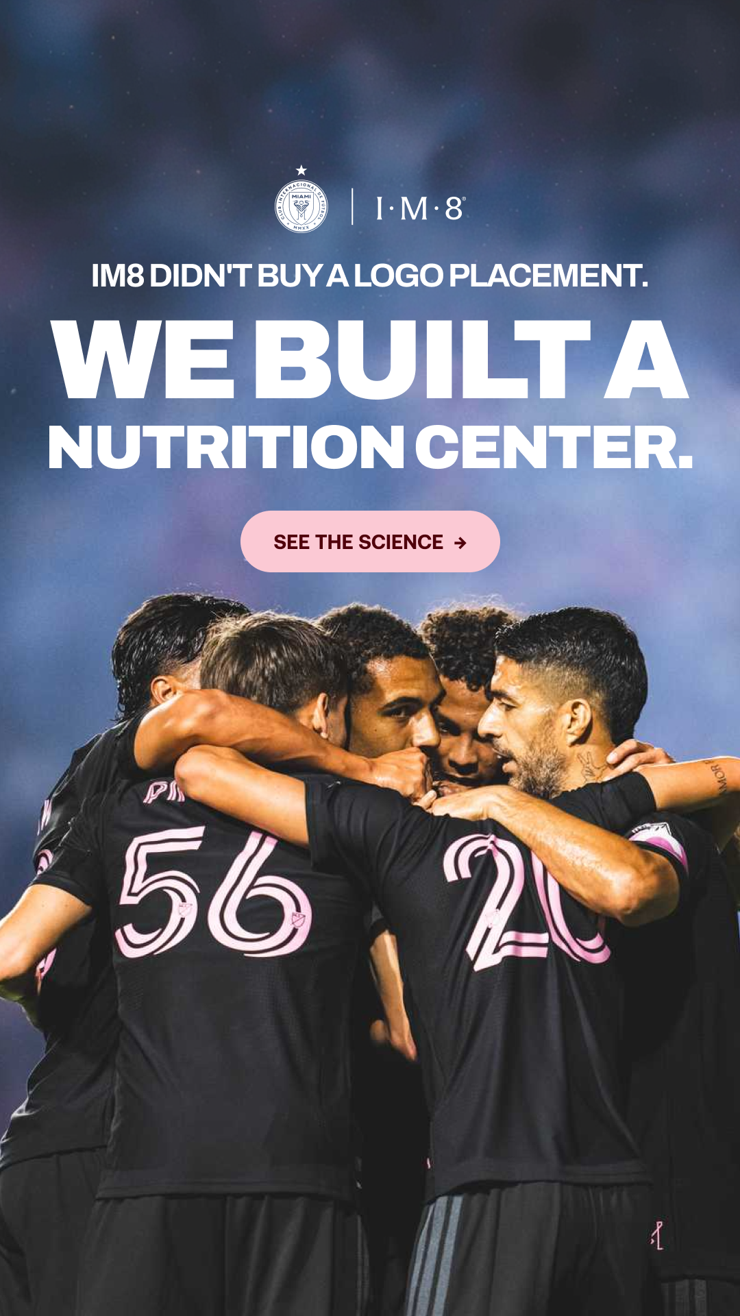 IM8 Health Facebook ad