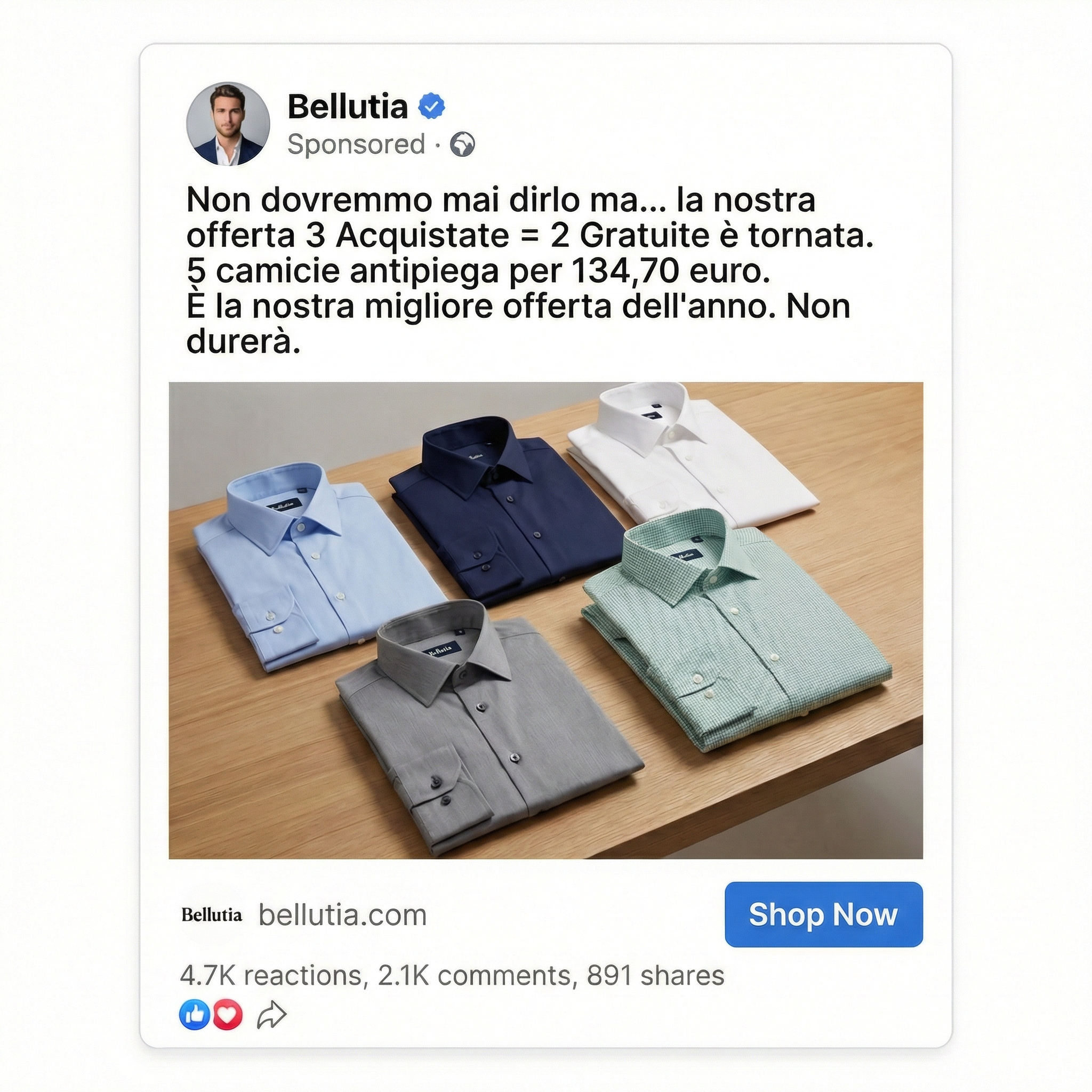 Stefano Rota Facebook ad