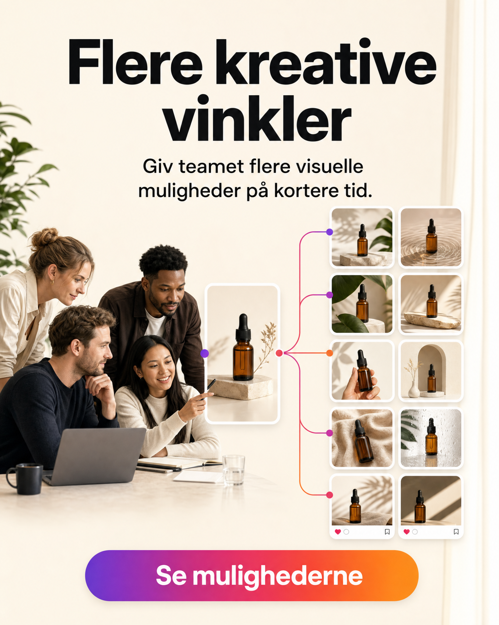 Digibate Facebook ad: Få flere salg med bedre content Prøv gratis i dag.