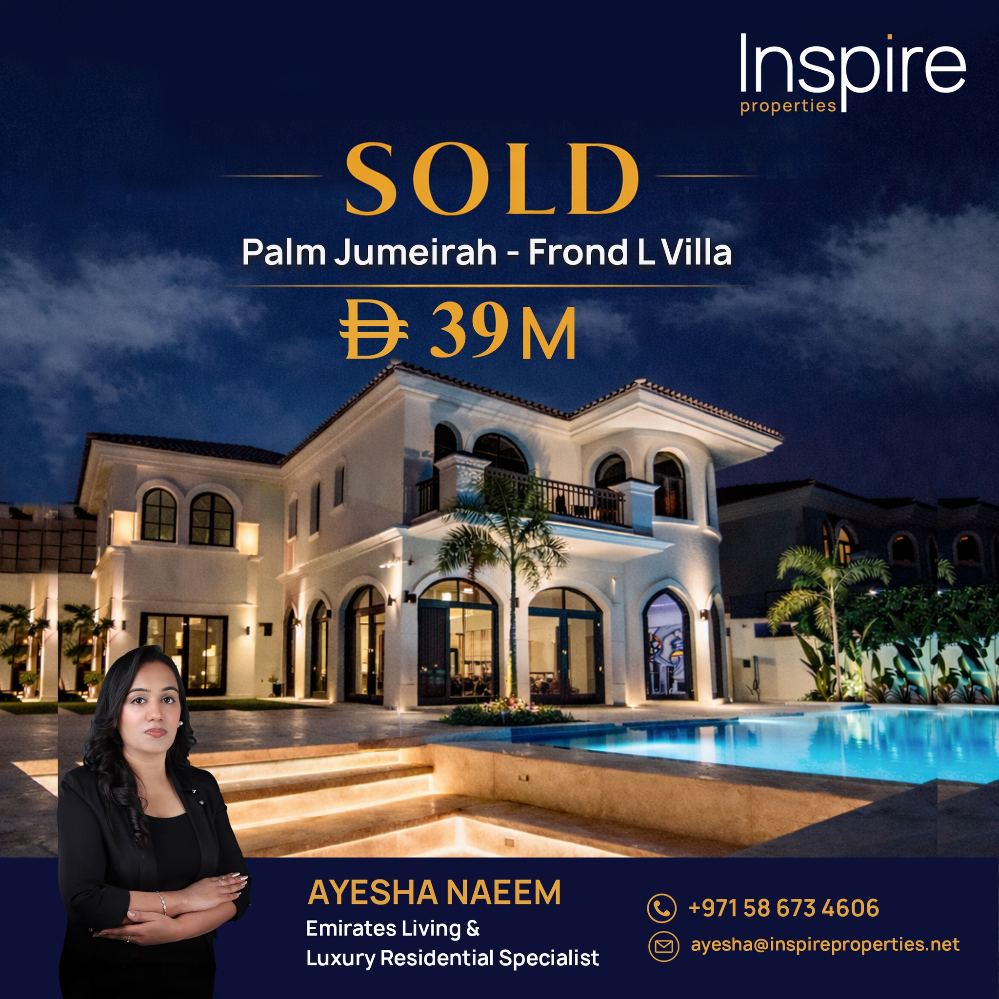 Inspire Properties Facebook ad