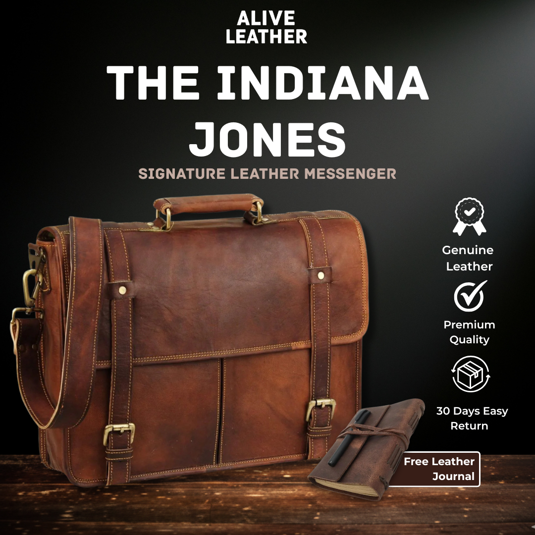 Alive Leather Facebook ad from Mar 24, 2026