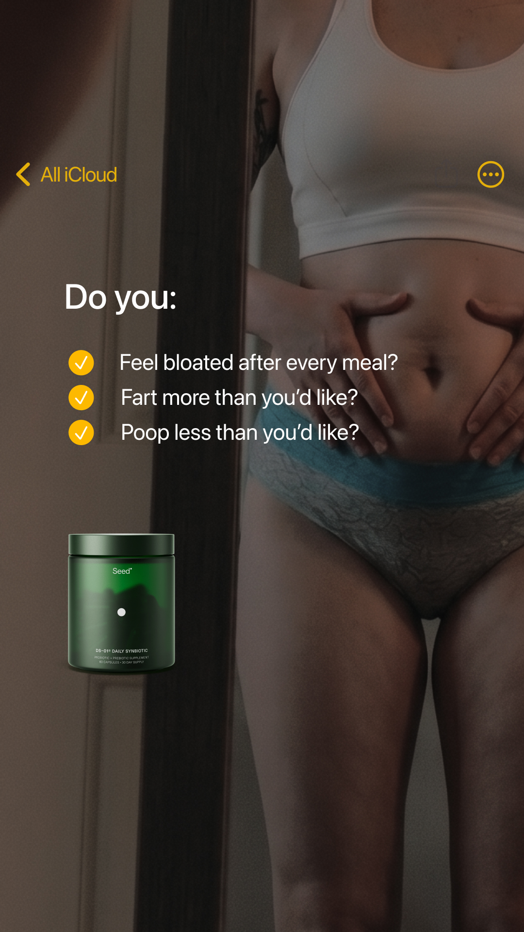 Seed Facebook ad