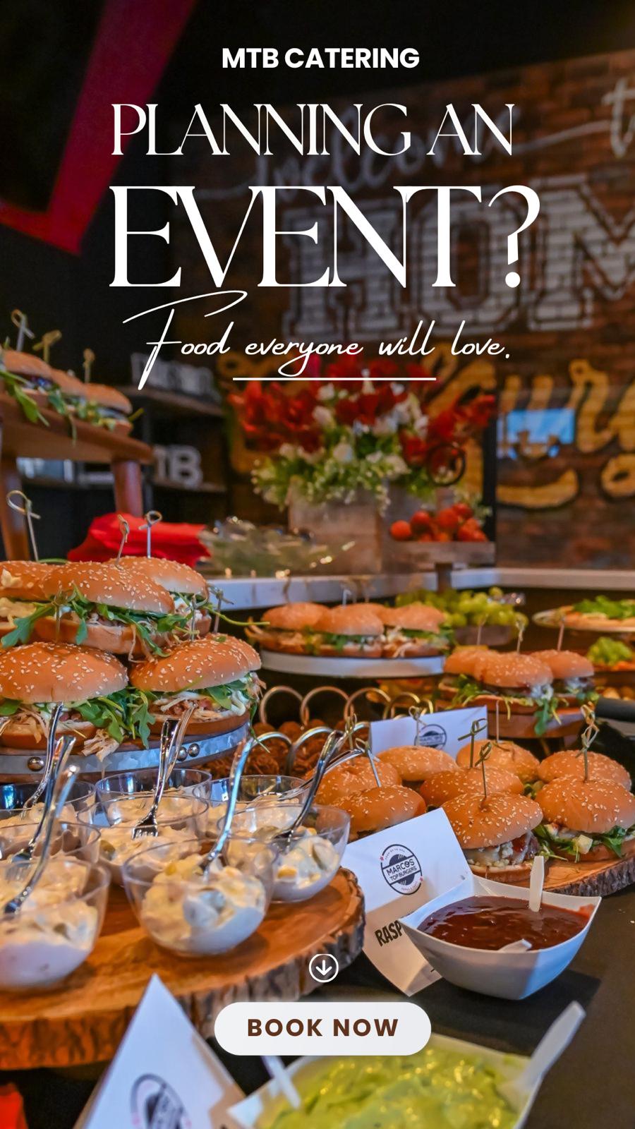 MTB Catering Facebook ad: Converse conosco
