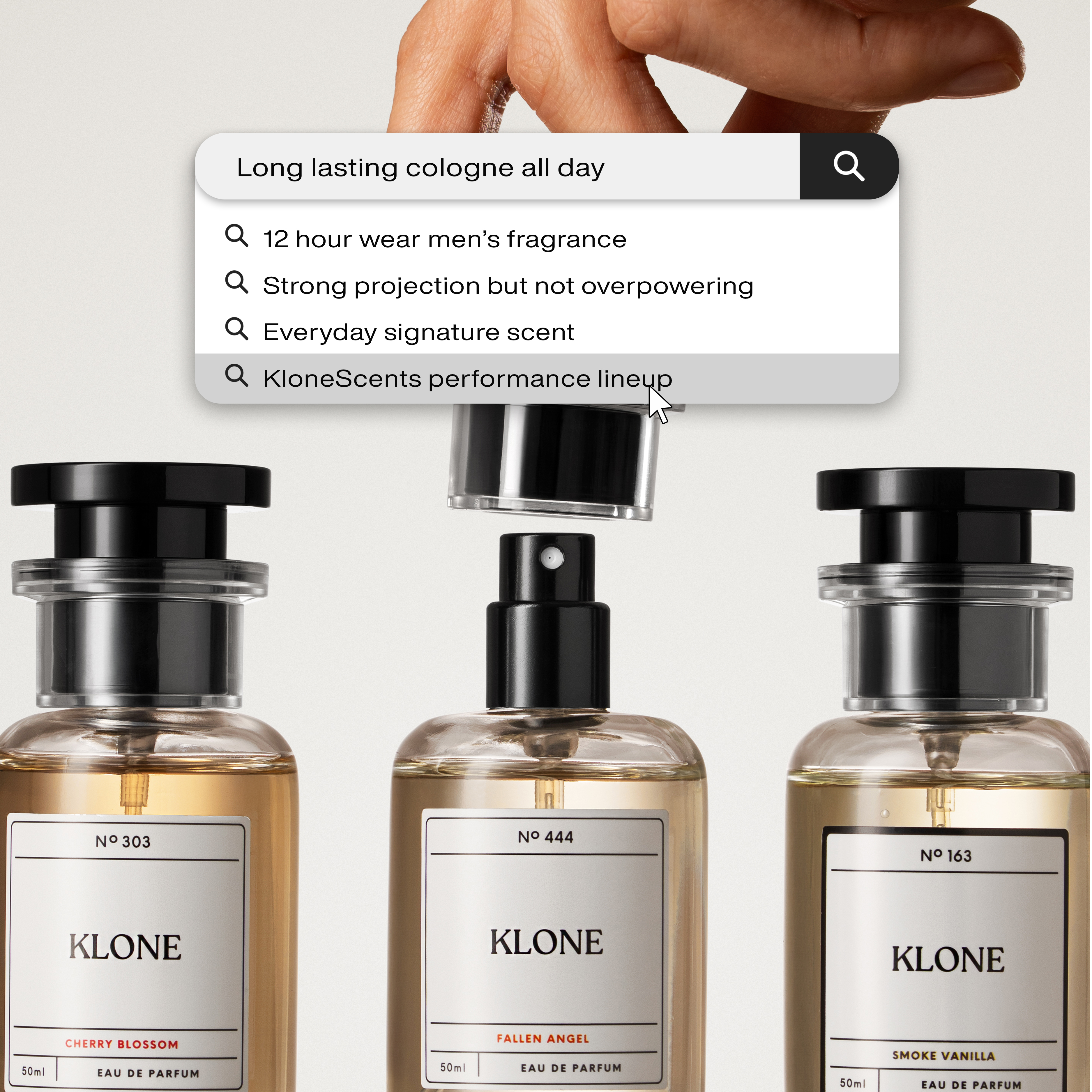 Klone Scents Facebook ad