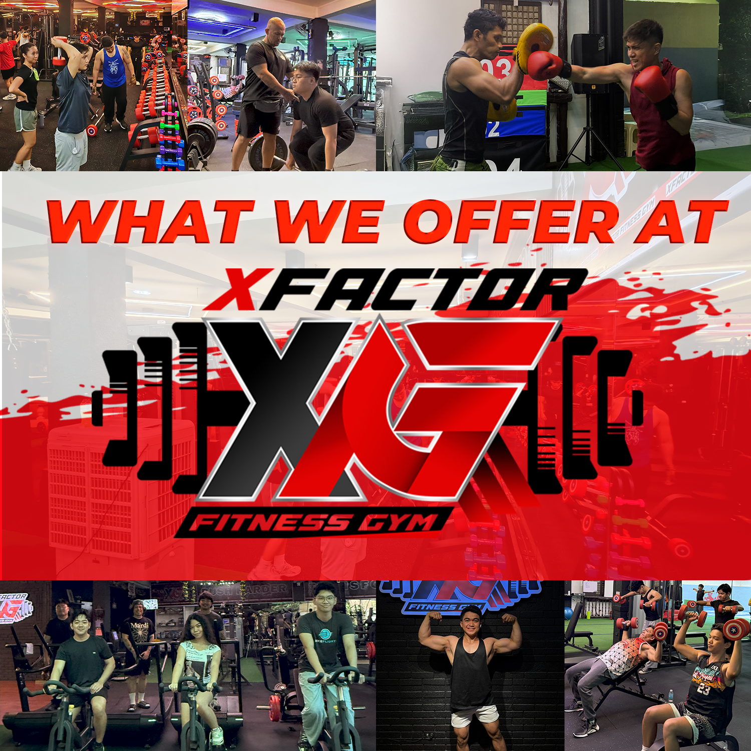 XFactor Fitness Gym Trece Facebook ad: Chat with us