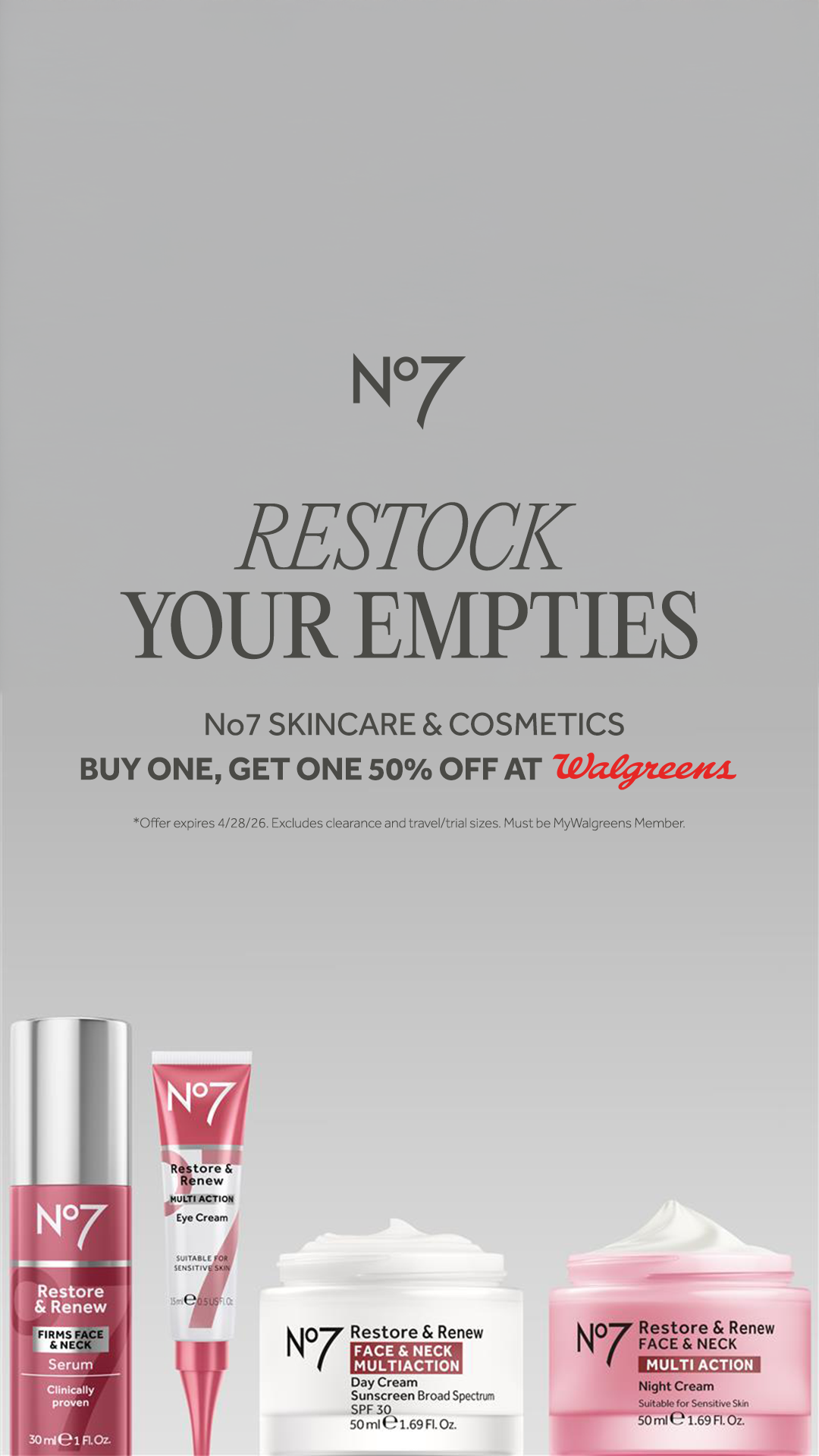 No7 USA Facebook ad