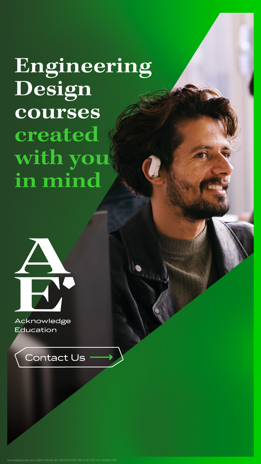 Acknowledge Education Facebook ad from Jun 7, 2026