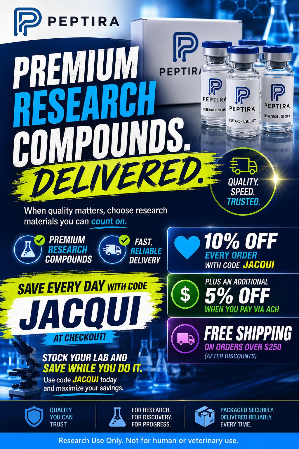 Jacqui - Peptira Lab Partner Facebook ad: Peptira | Research Peptides & Research Supplies | USA…