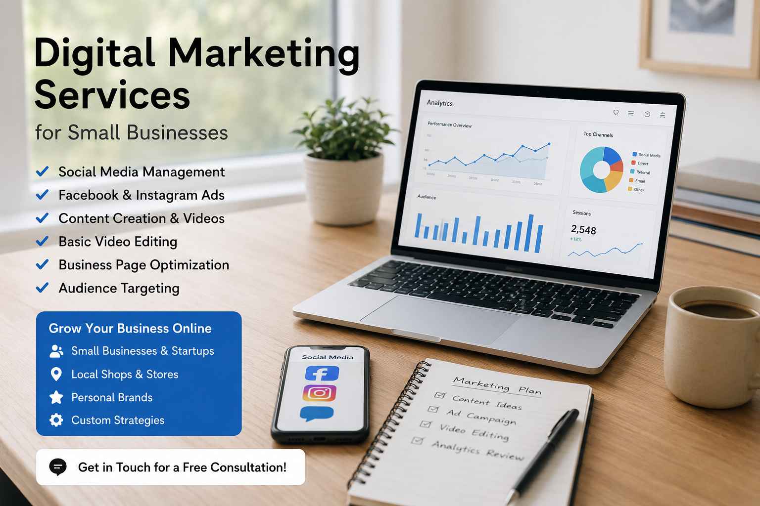 Aditya Chatterjee Facebook ad: Digital Marketing Services for Small Businesses | Social…