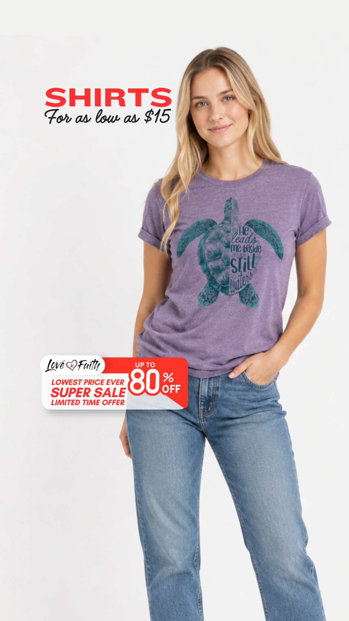 Love in Faith Facebook ad