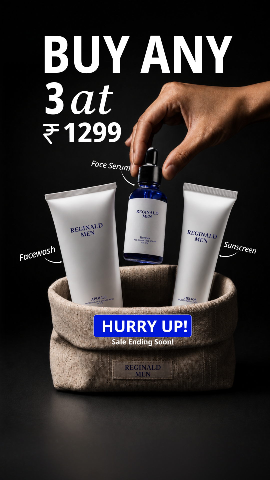 Reginald Men Facebook ad