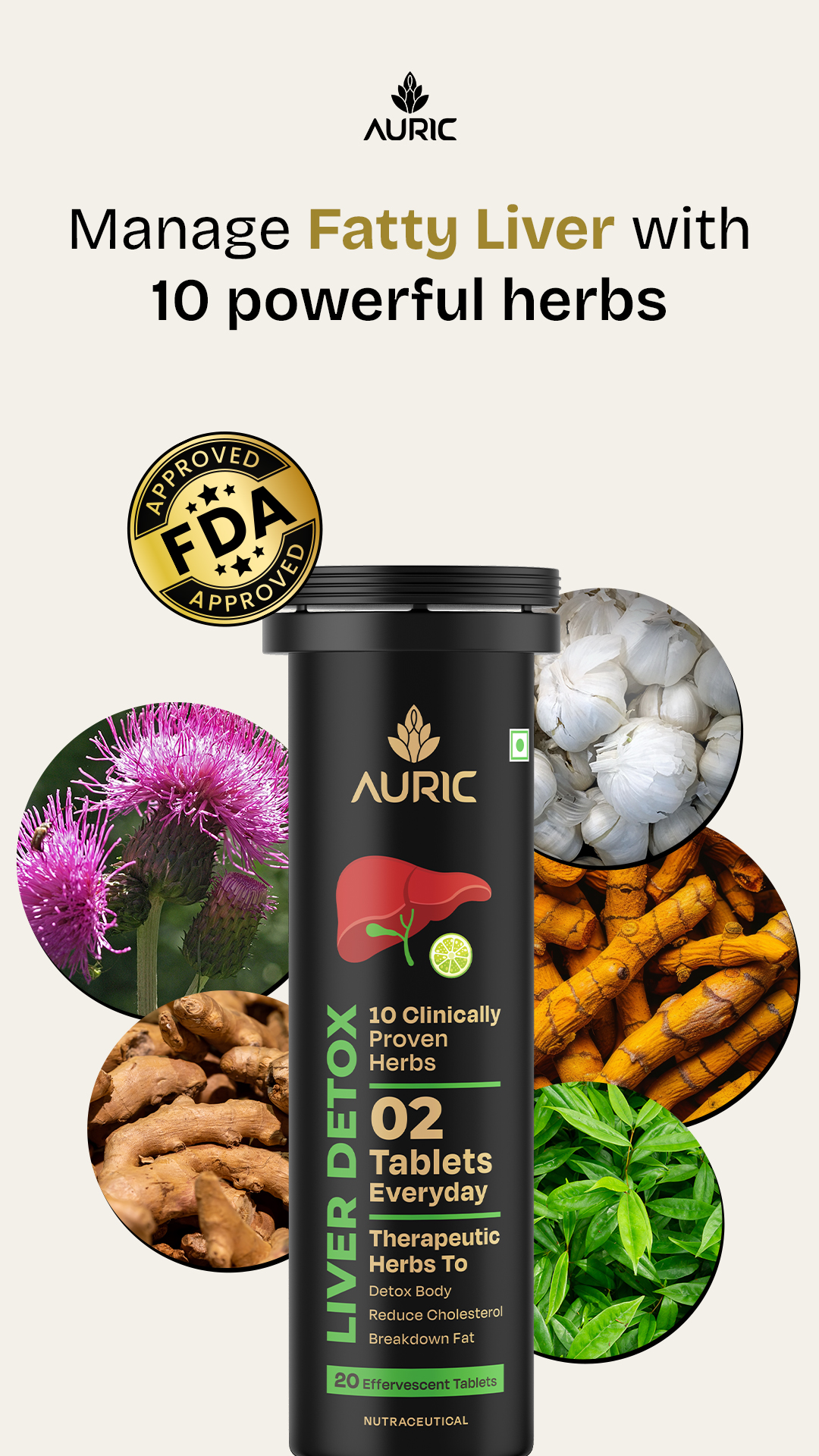 Auric Liver Detox Facebook ad