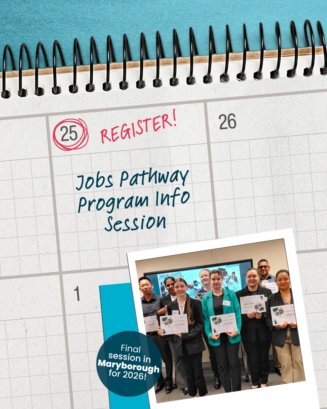 Fraser Coast Regional Council Facebook ad: Jobs Ready Program