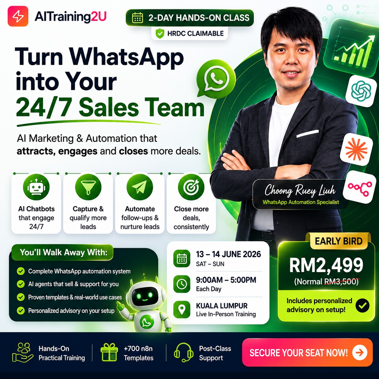 AITraining2U Facebook ad
